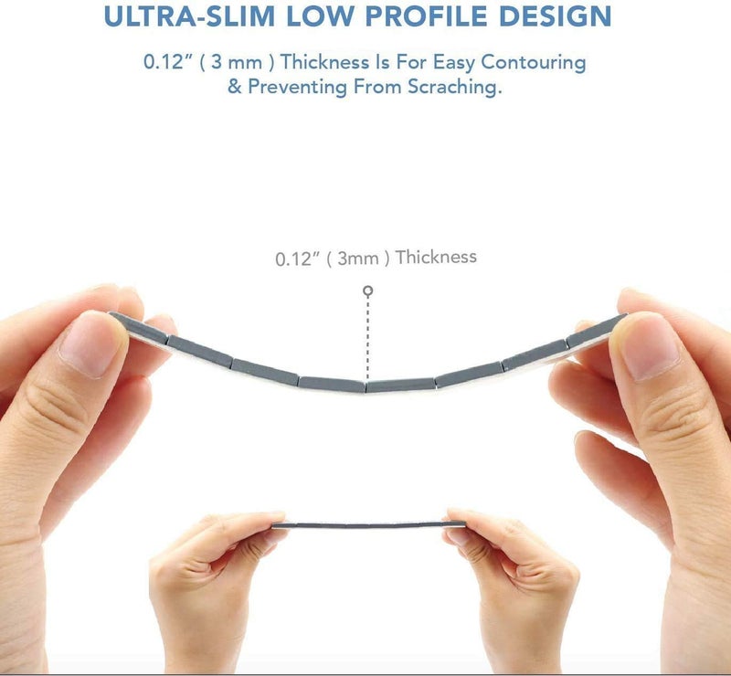 CKAuto 1/2 أونصة، 0.5 أونصة، نحيف للغاية، رمادي، أوزان عجلات لاصقة، 12 أونصة/ 0.75 رطل/ صندوق، جودة OEM، (24 قطعة) - Image 5